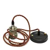 Vintage Edison Lamp Socket E27 Screw Bulb Base Aluminum Lamp Holder Industrial Retro pendant cord light