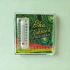 Multifunctional acrylic 3D fridge magnet sticker safe toys for kids fridge magnet with thermometer