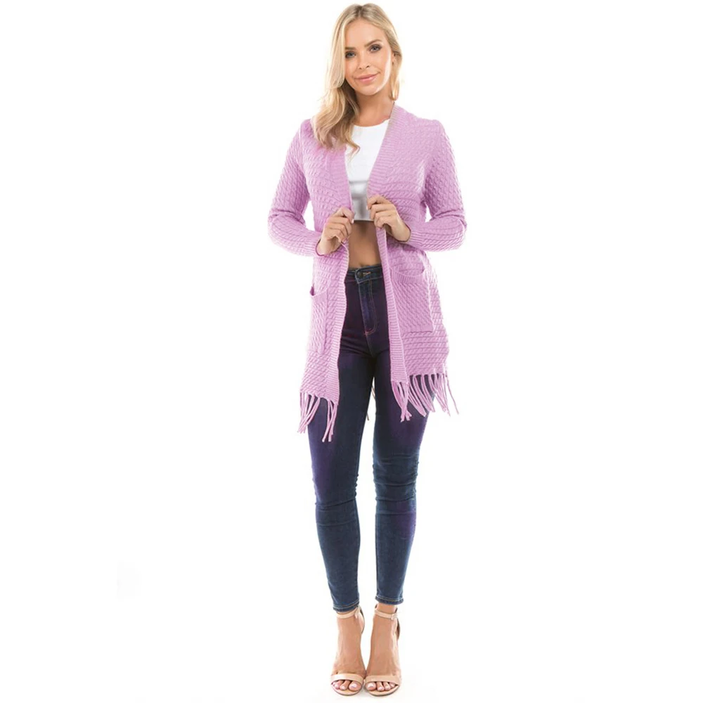 New Fashion Style Wholesale In stock Long Sleeve Pocket Pink Ladies Winter Knit Sweater Women Cardigan Sweaters with Tassel, White;pink;khaki women winter cardigan sweaters
New Fashion Style Wholesale In stock Long Sleeve Pocket Pink Ladies Winter Knit Sweater Women Cardigan Sweaters with Tassel, White;pink;khaki women winter cardigan sweaters