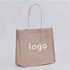 wholesale customized uk hessian log shopping bags for sale