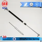 2017 cheap compression gas strut and gas spring 150N for car trunk,bus luggage,trailer and table use