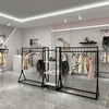 metal clothing shops display stands