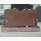 Memorial Stone India Red Pink Granite Grave Monuments