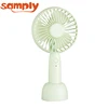 China factory supplied top quality portable mini usb hand fan handle without folding clip