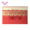 Red Lace Wedding Invitations Laser Cut