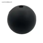 Silicone Ball Ball With Hole Soft/hard Solid Silicone Rubber Ball With Hole