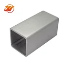 Producer Supplier bpunch holes post 6061 t6 square 40x40 50x50 100x100 aluminium extrusion pipes tube for furniture