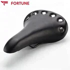 New black leather saddle mountain bike saddle Bicycle Saddle Cycling Saddle MTB Saddle Bike Saddle