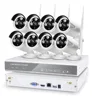 Wholesale Price Smart Home Mini bullet 8CH CCTV Camera WIFI NVR Systems PST-WIPK08BH