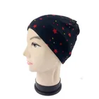 Polyester star pattern multifunctional sport tube bandana with custom logo