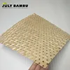 Handmade bamboo weave veneer panel raw bamboo material