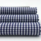 POLYESTER COTTON BLEND YARN DYED GINGHAM GRID FABRIC