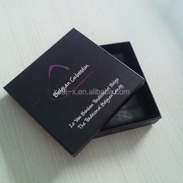 100% handmade eco-friend high quality cardboard candy chocolate