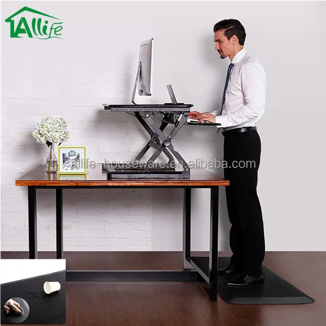 allife comfortable anti-fatigue floor mat for standing desk