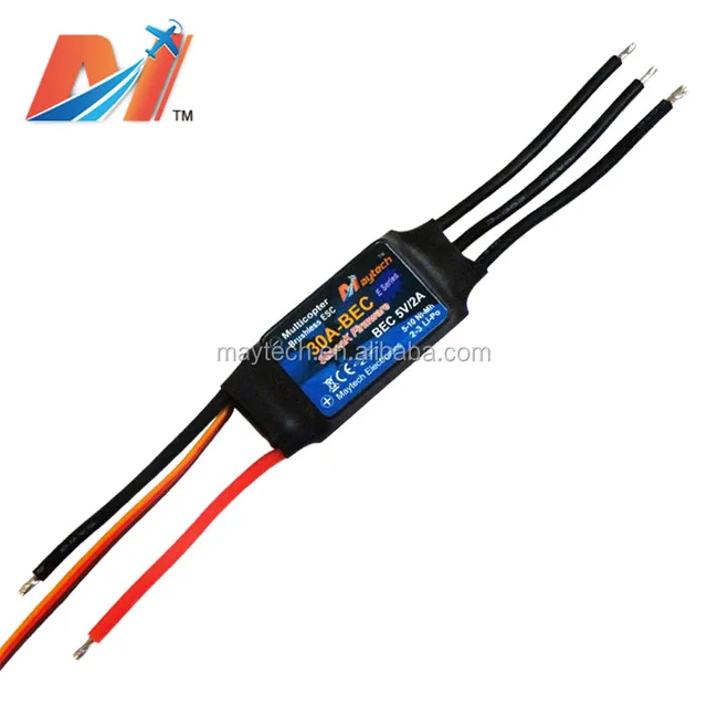 Maytech Multicopter ESC 30A Electronic Speed Controller for Quadcopter/DJI Drone