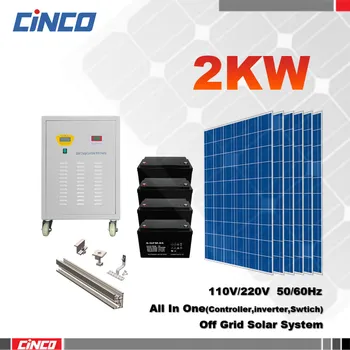 Green Energy 2000w Solar Photovoltaic Power System - Buy 