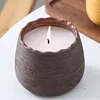 Reading Atmosphere Rose Scents Oils Soybean Aromatherapy Candles in Ceramic Container