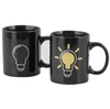 11oz black magic coffee mug,ceramic color change mug,heat resistant coffee mugs.