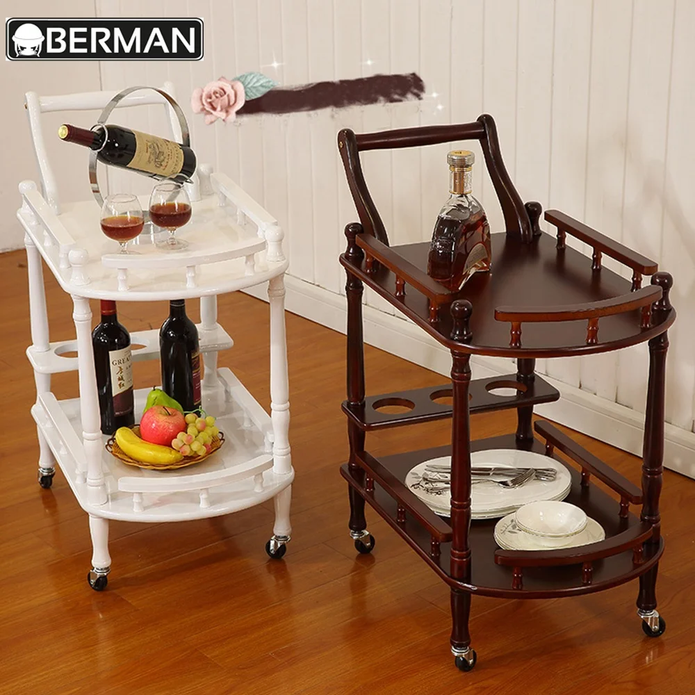 2 Tier Hotel Food Trolley Dining Room Trolley Wooden Wine Trolley For Hotel Room Service Equipment Buy Hotel Food Trolley Dining Room Trolley Wooden