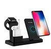 2019 Mobile Phone Charging Station 3 In 1 CE FCC ROHS Qi Portable Smart Watch Wireless Charger For Apple Watch Wireless Charger