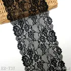 Nylon Lace Lace Lace 19.5cm Nylon Spandex Lace Wedding Sewing French Stretch Floral Trim