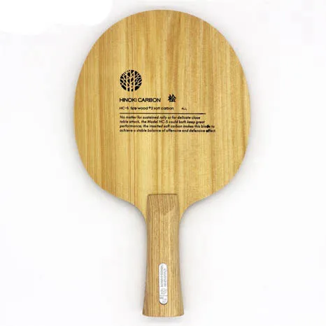 SANWEI HINOKI carbon blade HC-5S soft carbon table tennis blade hot selling, Wood color
SANWEI HINOKI carbon blade HC-5S soft carbon table tennis blade hot selling, Wood color