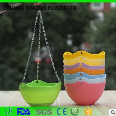 Home Garden Plastic Flower Pot Hanging