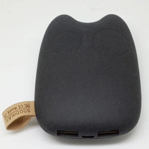 Promotion Gifts 3000 mAh Dual USB Mini Cute Cartoon Powerbank - ANKUX.COM