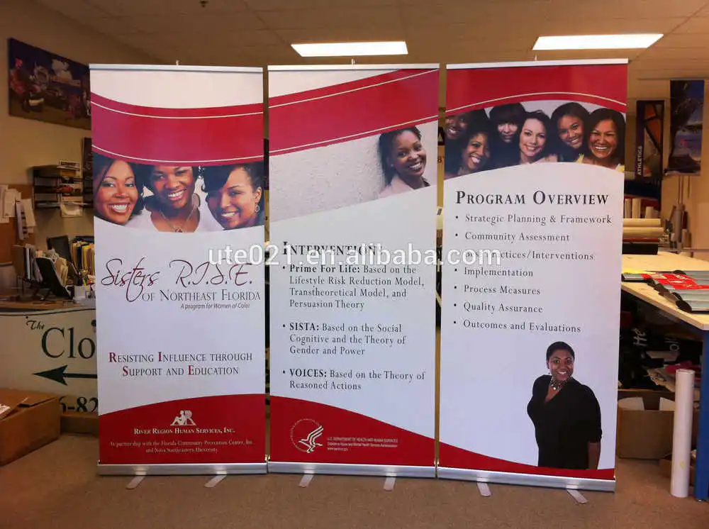 Rollup banner display, promotional roll up banner stand_7