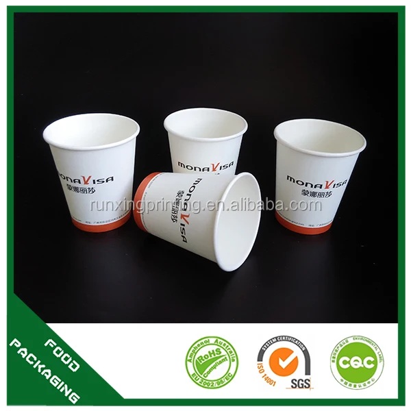 Custom paper coffee cups bulk