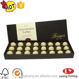 luxury sweet customized chocolate gift packaging box with logo