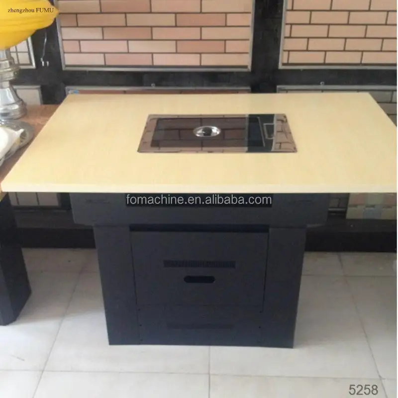 2015 Hot Sale High Efficiency Korean Bbq Tables For Restaurant Buy