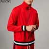 2019 Wholesale Custom Men Fitness Apparel Clothing Track Suits With Stripe