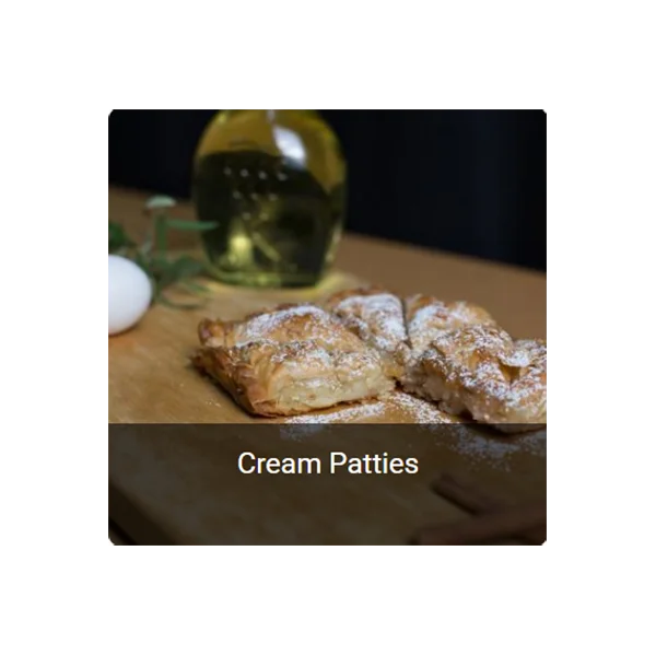 patties,tahini high quality good tasty dessert cake cream patties made in