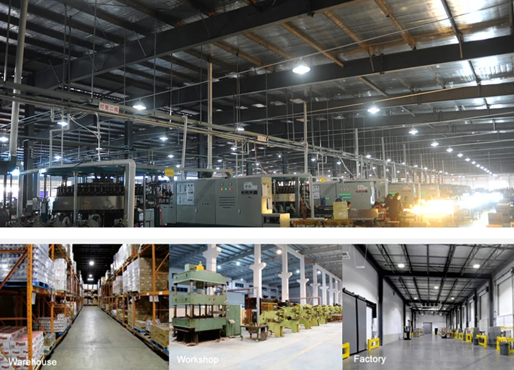 Minglight 100w 150w 200w 240w DLC ETL listed warehouse led high bay light