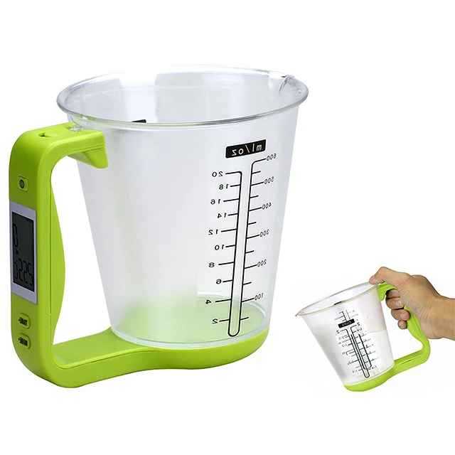 J&R Multifunction Electronic Measuring Cup Top Quality Useful Cooking Kitchen Utensil Gadgets, Black,red,green
J&R Multifunction Electronic Measuring Cup Top Quality Useful Cooking Kitchen Utensil Gadgets, Black,red,green