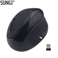 

SUNGI Ergonomic Design 2.4G Vertical Mouse Wireless DPI 1000 / 1200 / 1600 Powered by AAA Battery