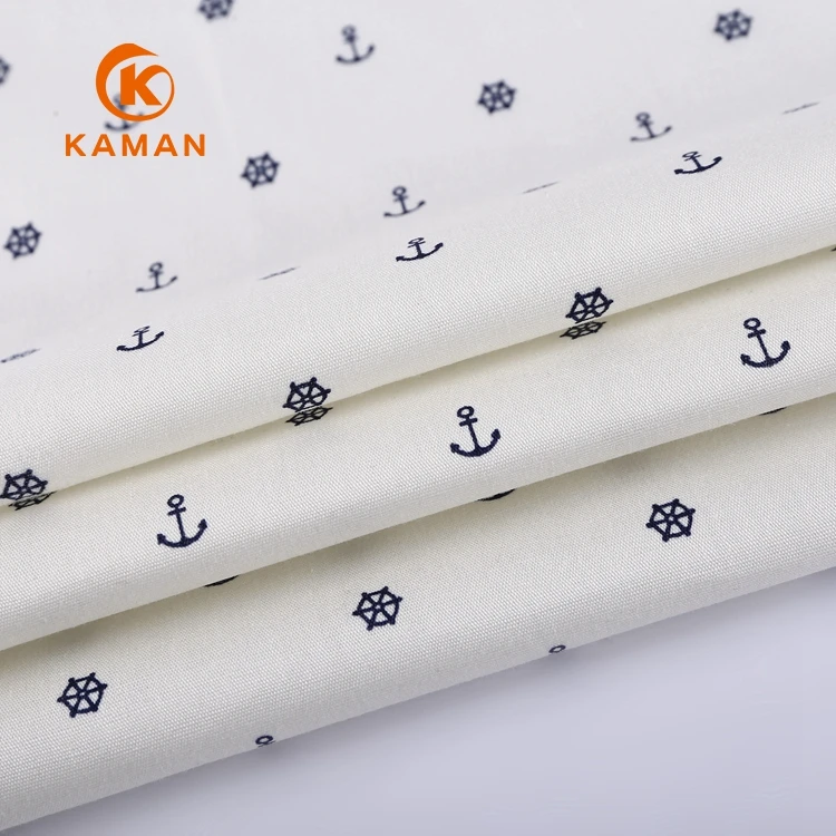 China factory technology woven 100% cotton fabric printed cotton poplin fabric for garment