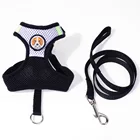 Adjustable Pet Dog Leads Chest Straps Small Pet Basic Halter Harnesses keep your dog & cat safe and comfortable
