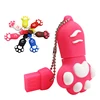 Hot sell gift Cute cat USB Flash Drive 4GB 8GB 16GB 32GB China product Pendrive Lovely animals U disk