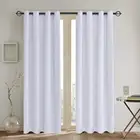 Amazon 2019 2 layers Curtain Fabric , Latest Curtain Fashion Designs Blackout Curtain Panel