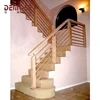 interior simple design solid wood handrail baluster for stair