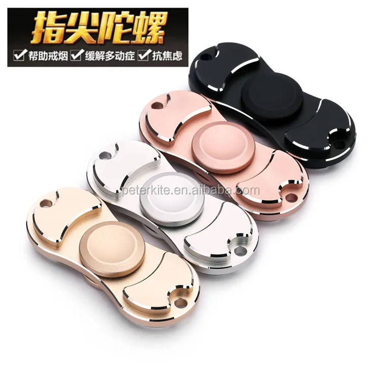 new design Ceramic Bearing Copper Brass metal Spinner Relieve Stress Fidget Toys and HDPE or ABS Hand Spinner