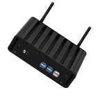 XCY Latest pc 7 Gen CPU I3 7100U mini computer cooling fan mini pc gaming win 10 DDR3