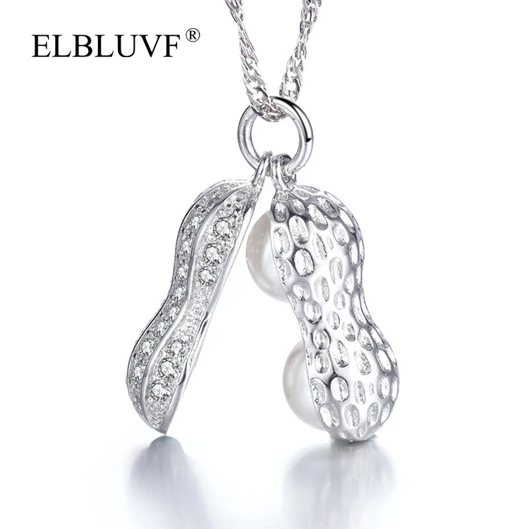 ELBLUVF Copper Alloy Zircon Jewelry Artificial Pearl 925 Silver Plated Peanut Pendant For Women Wholesale, Rose gold
ELBLUVF Copper Alloy Zircon Jewelry Artificial Pearl 925 Silver Plated Peanut Pendant For Women Wholesale, Rose gold