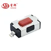 6x4 red cap 2 pin 12v 50ma smd tact switch tactile switch