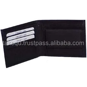 genuine nappa bifold mens Leather Wallets