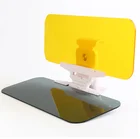 Wholesale adjustable day and night anti-glare plastic car sun visor