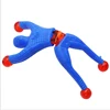 Vinyl Sticky Action Figure Rolling Men Window Wall Crawler Climber Climbing Spider Man Spiderman Toy for kids party favors gift