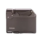 Jet flame lighter side push metal lighter with gift box
